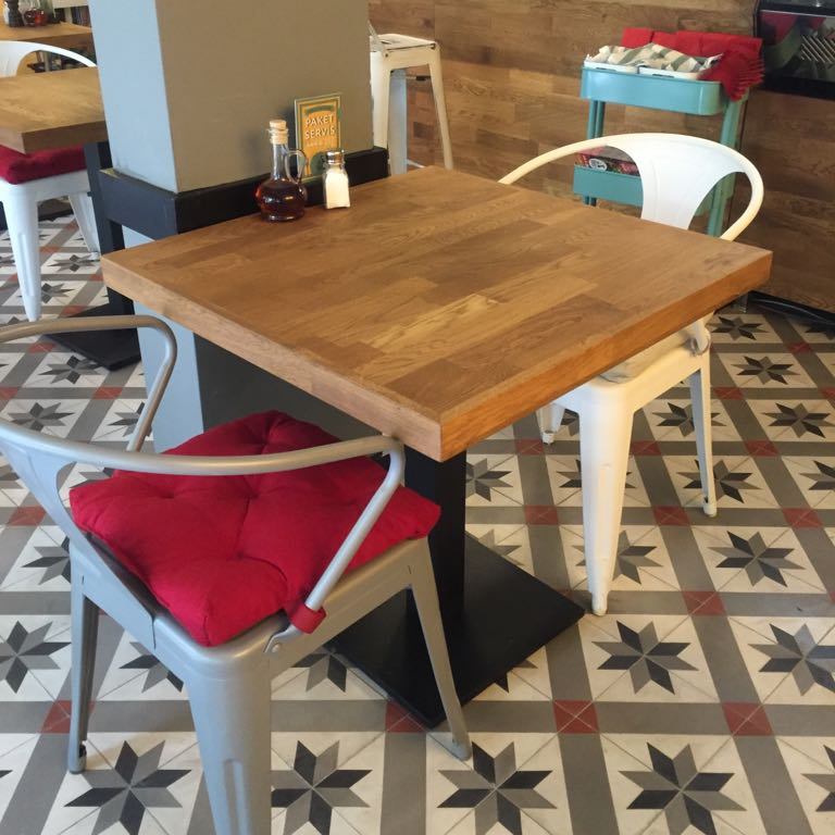 Oak Cafe Table